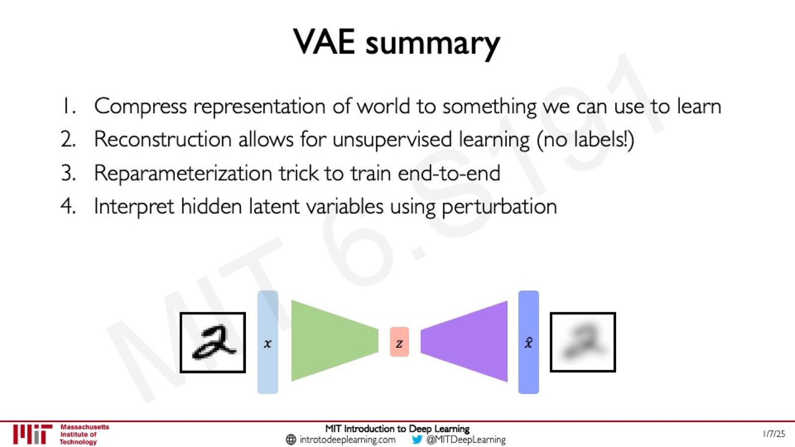 VAE 核心要点总结