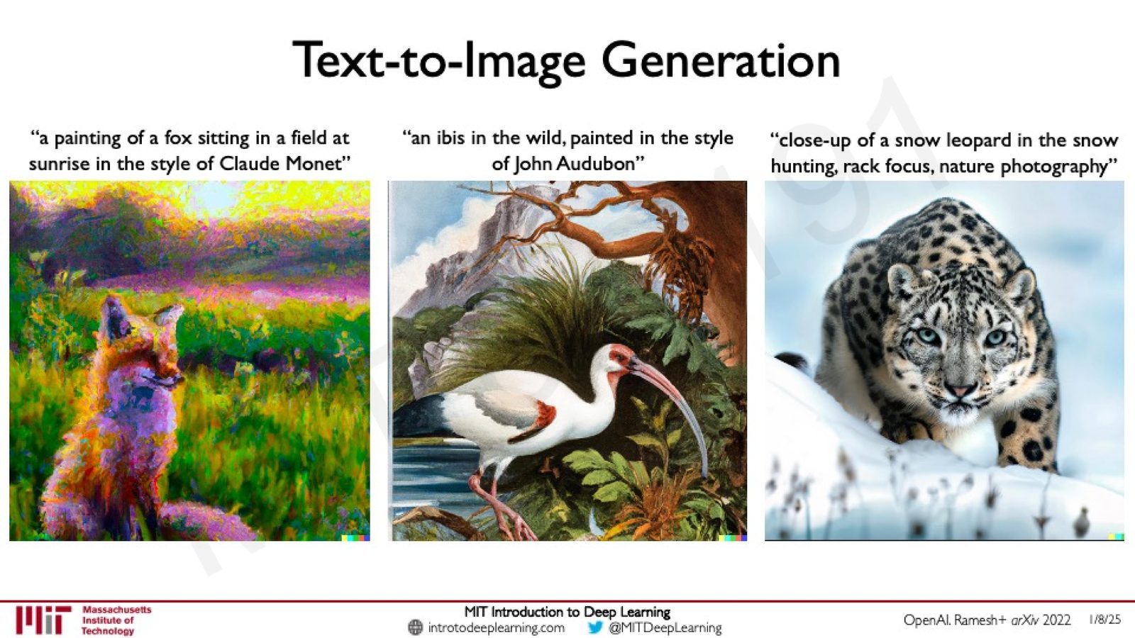 Text-to-Image 生成的多样化示例