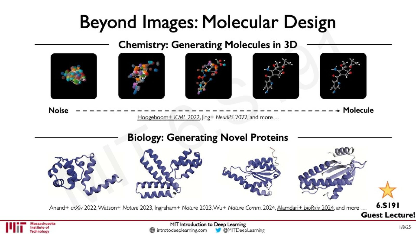 Diffusion Models 在分子设计和蛋白质生成中的应用