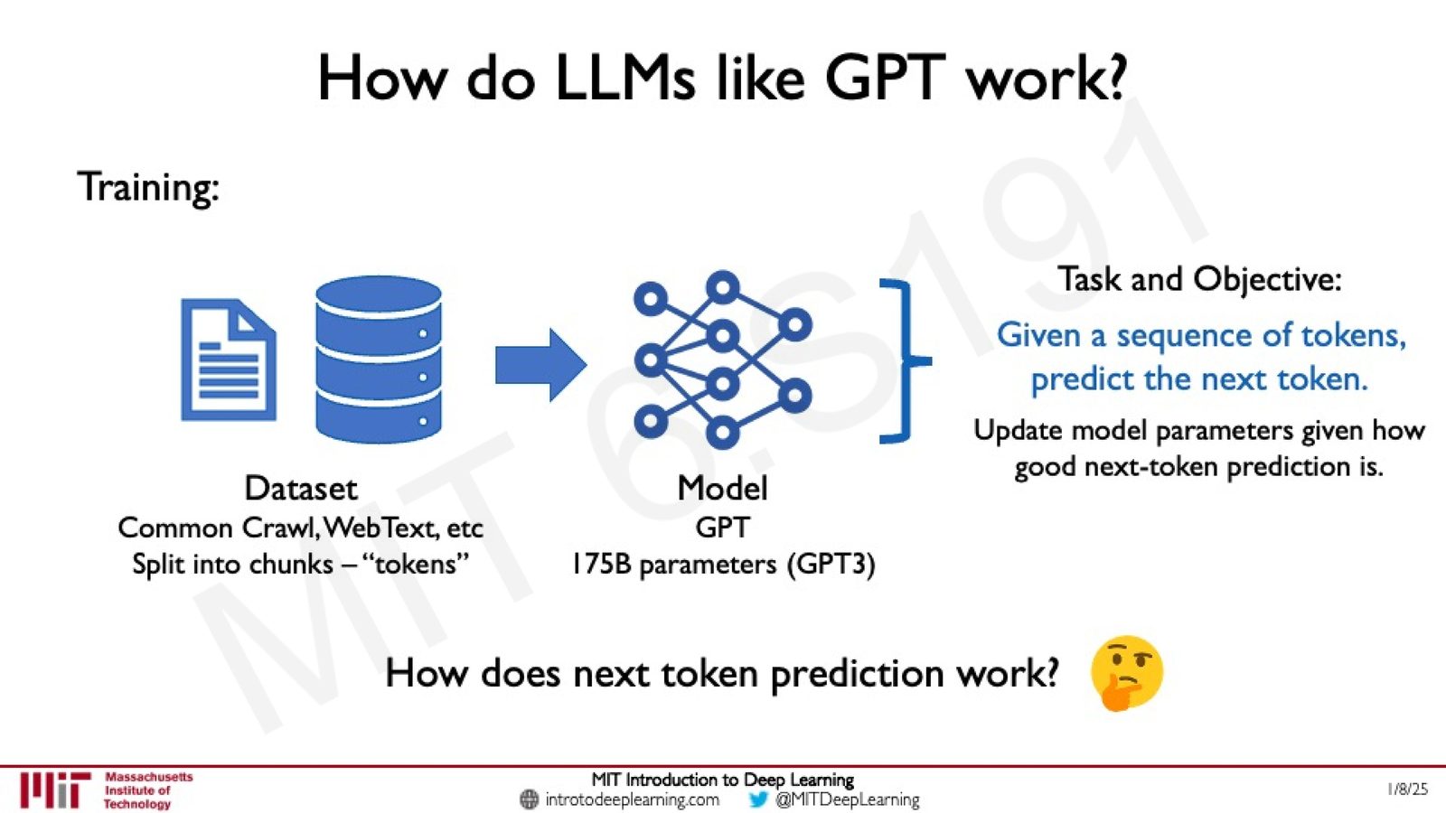 GPT 类 LLM 的训练流程