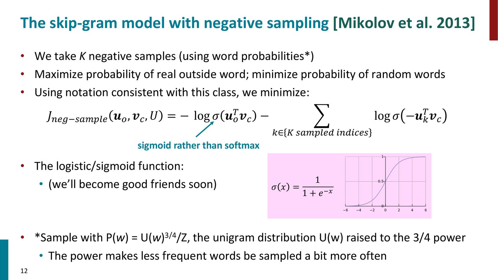 Word2Vec 算法族：两种模型架构（Skip-gram 和 CBOW）与多种损失函数（Na\"ive softmax、Hierarchical softmax、Negative sampling）