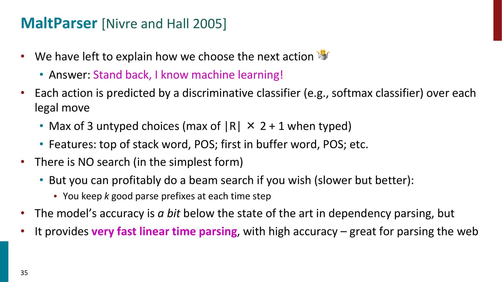 Joakim Nivre 与 MaltParser