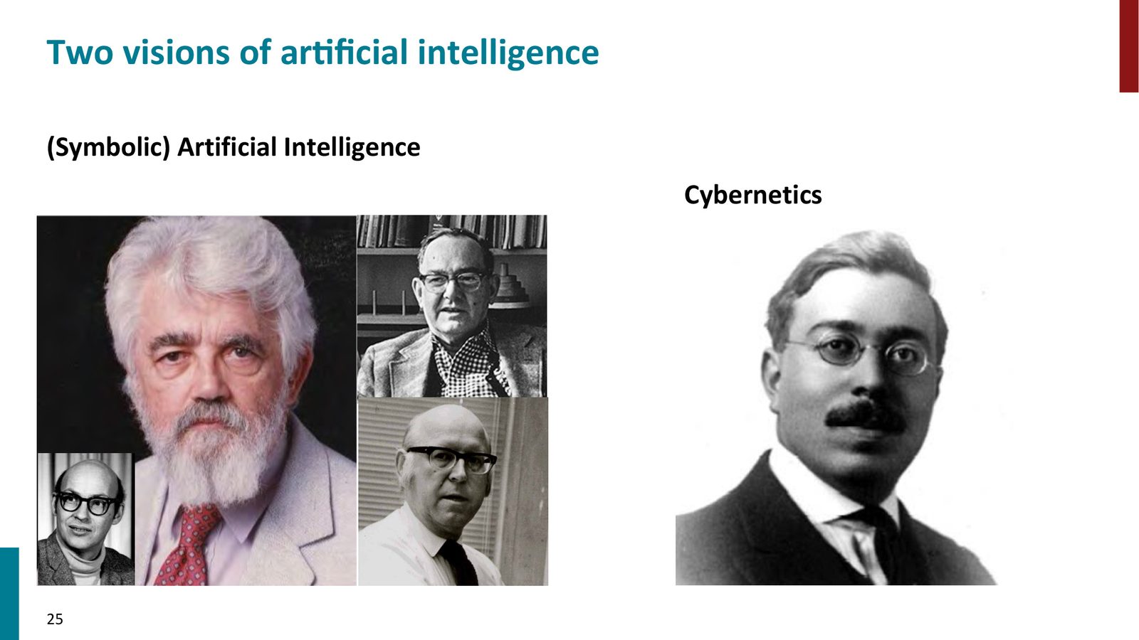两种 AI 视角:符号 AI 与 cybernetics / 控制论传统