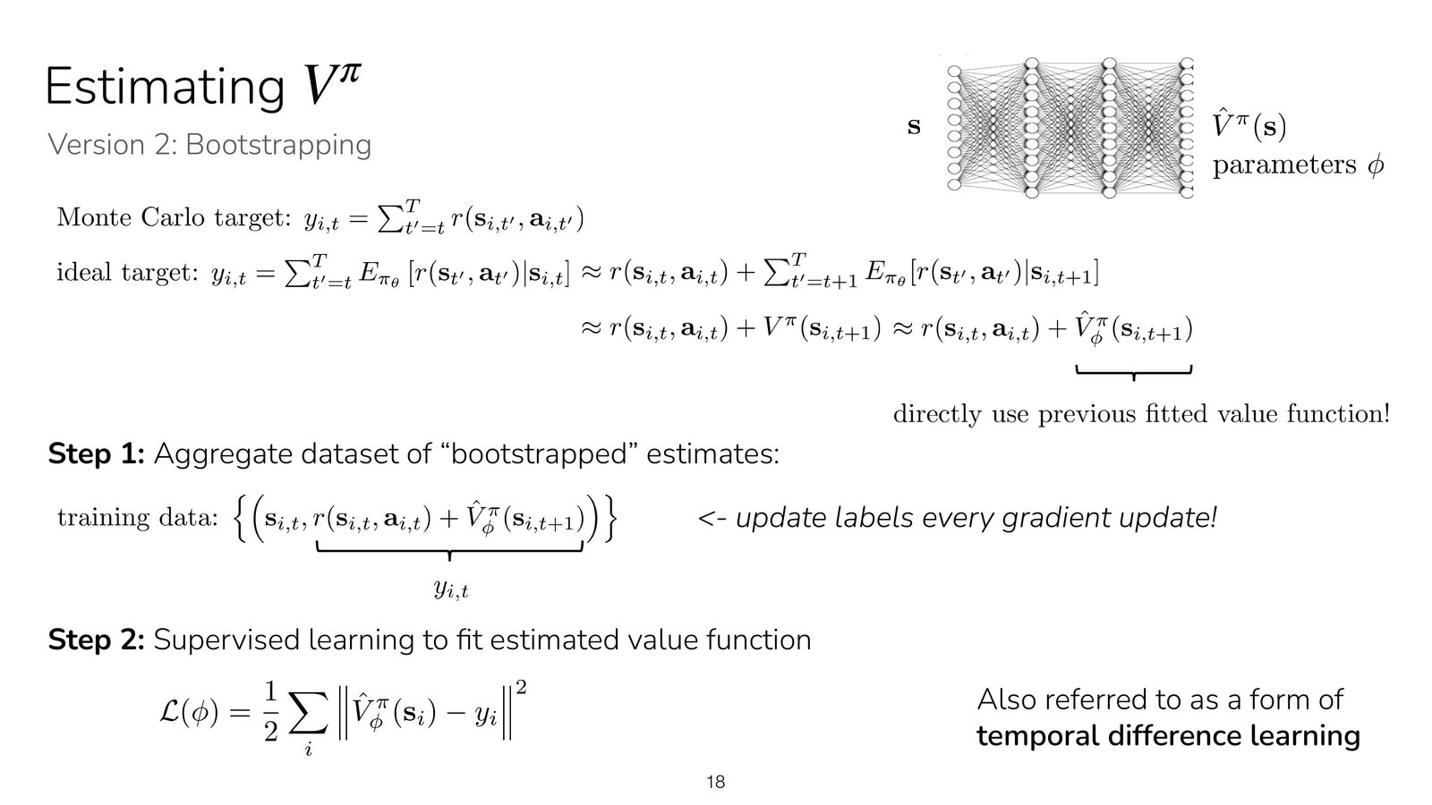 Lecture slide 18 展示的 robotics benchmark:PPO 用于稳定 on-policy 控制,SAC 擅长高维连续动作。