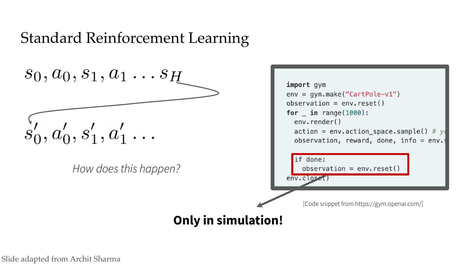 Slide 6 将安全约束视为 reward penalty,用于 soft policy gradient。