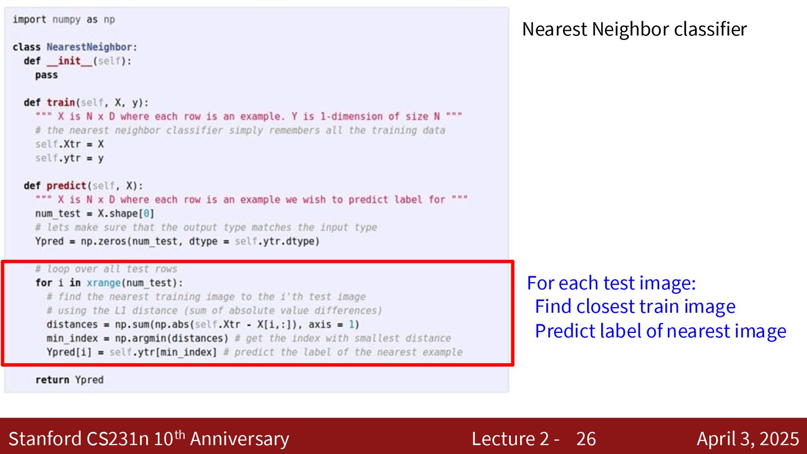 最近邻分类器的 Python 实现：仅需几行 NumPy 代码