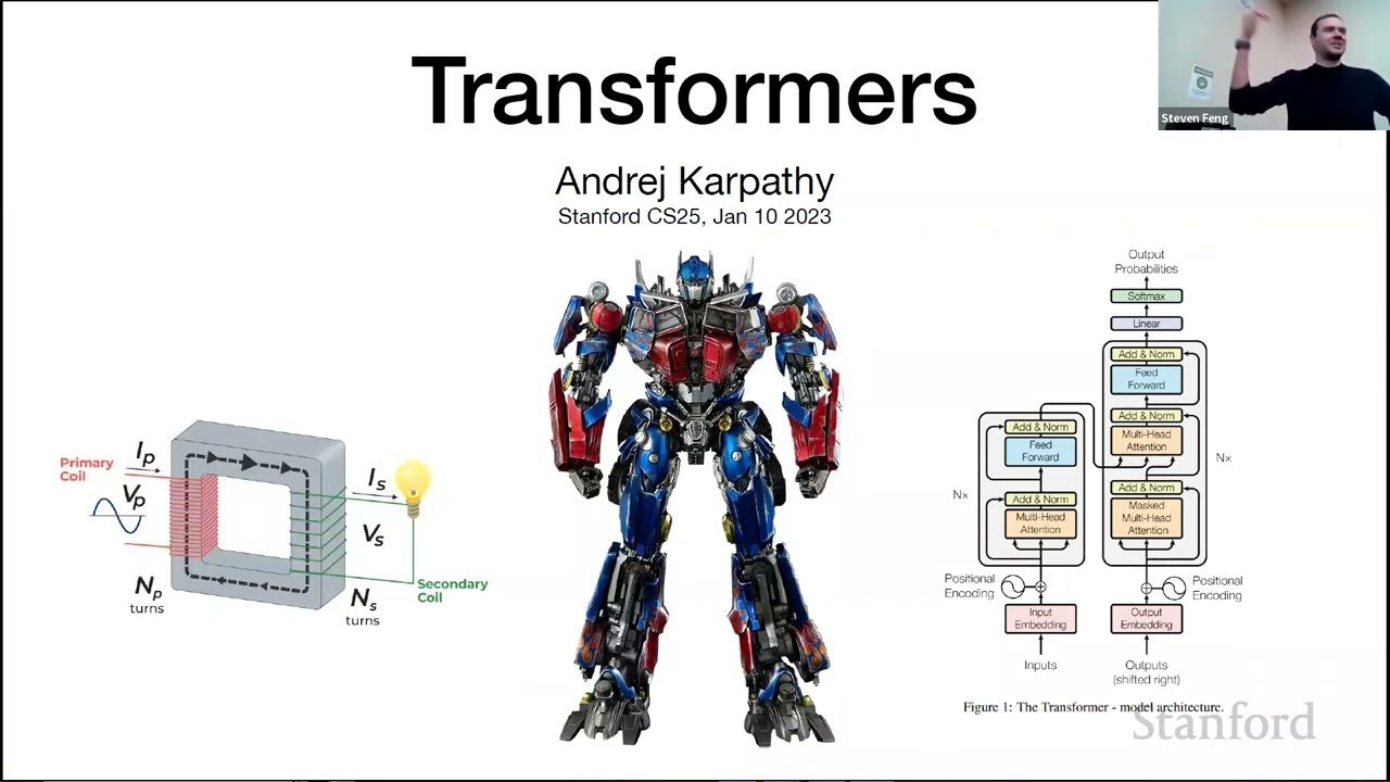 [CS25] Introduction to Transformers — Andrej Karpathy