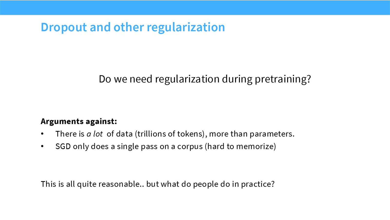 Slide 48: Dropout regularization