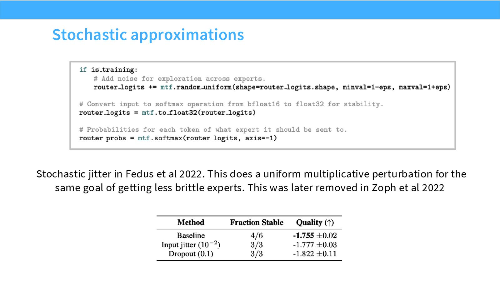 Slide 39: Stochastic approximations
