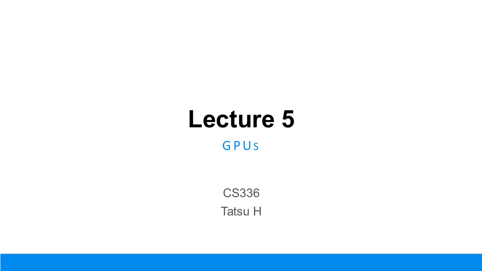 CS336 2026 Lecture 5:GPUs、Roofline 与 FlashAttention