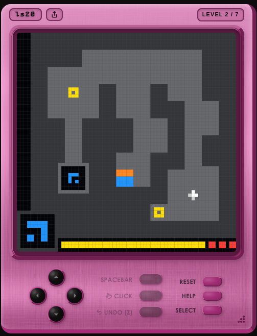 ARC-AGI-3:转向 interactive environments。