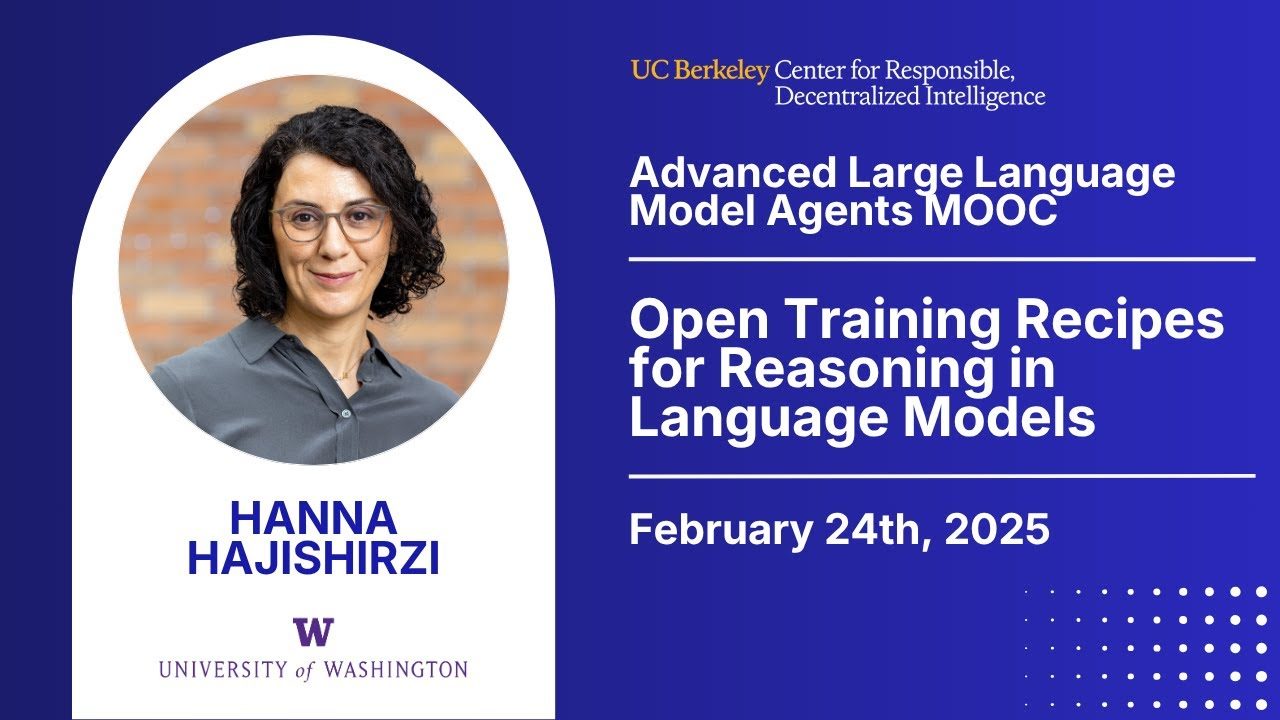 [LLM Agents SP25] Open Training Recipes: LLM Reasoning
