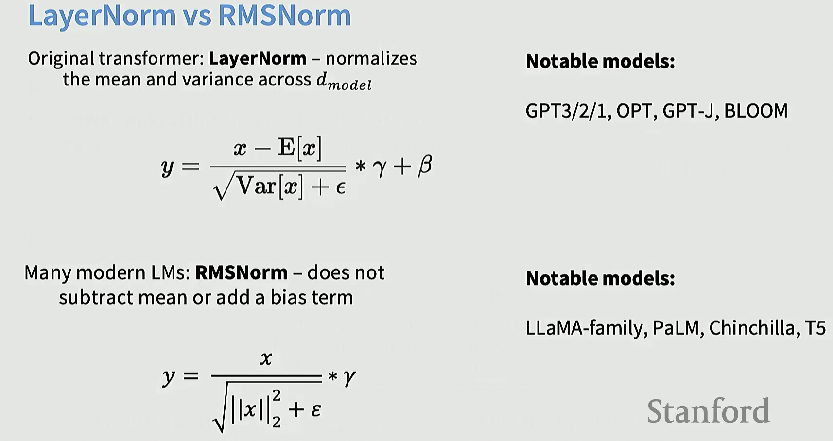 ../../source/CS336Lec 3 - Architectures, hyperparameters\_两种归一化.png